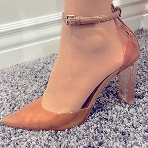 Aldo Brown - Clear Heels